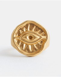 & Other Stories - Engraved Signet Ring