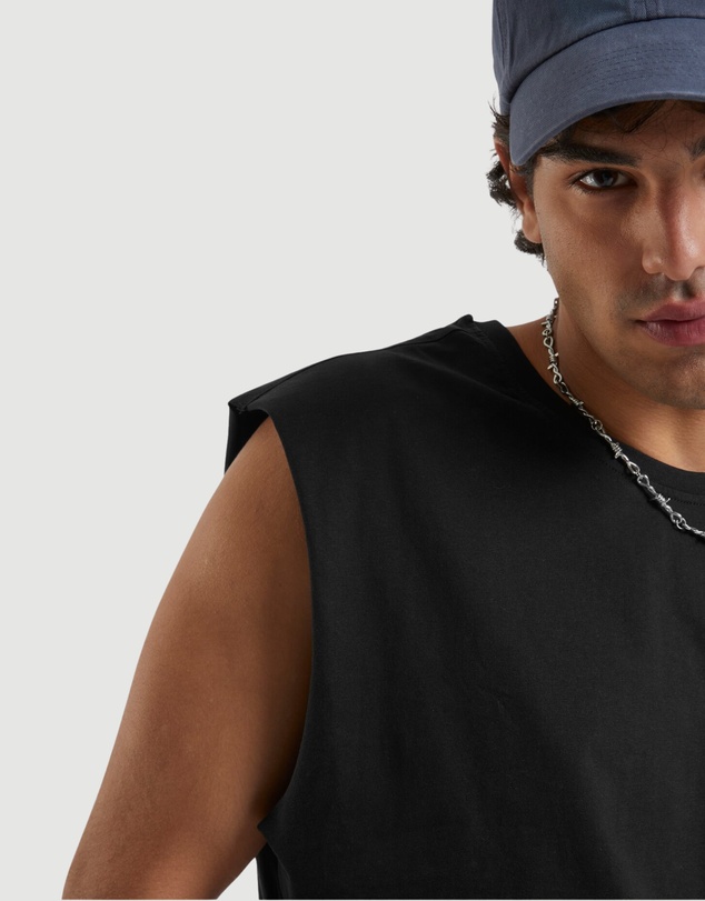 Urban Classics - Open Edge Sleeveless Tee