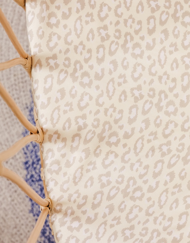 SILK MAGNOLIA - Pure Silk Fitted Bassinet and Cot Sheets