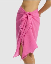 Sea Level Australia - Sunset Frayed Sarong