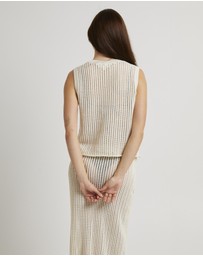 Subtitled - Iris Crochet Tank Top