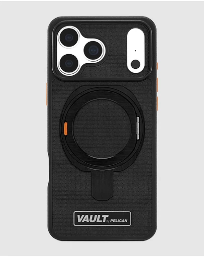 Pelican - Pelican Vault MagSafe Case with Stand for iPhone 18 Pro / 17 Pro
