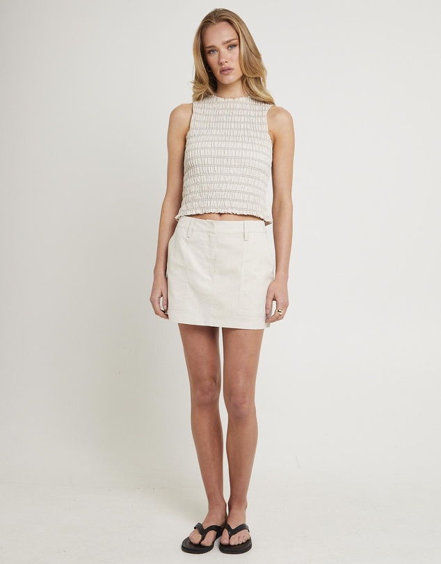 Subtitled - Theo Linen Skorts