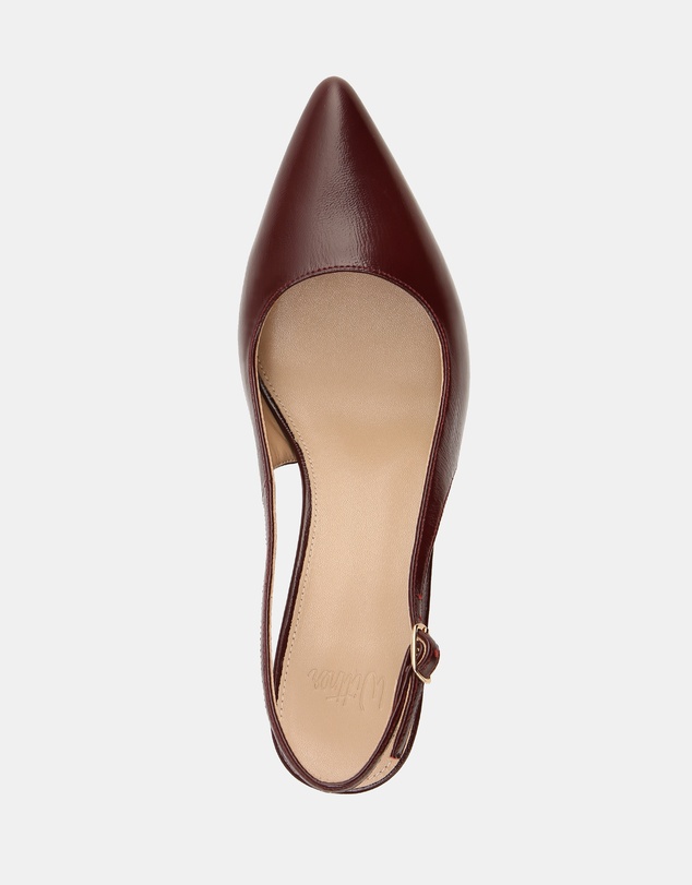 Wittner - Riker Shiny Leather Slingbacks