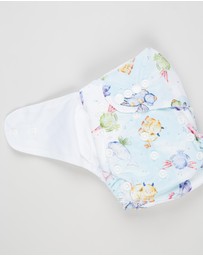 itti bitti - Bare Essentials One Size Fits Most Reusable Cloth Nappy & Wetbag