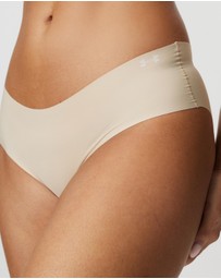 Under Armour - UA Pure Stretch 3-Pack No Show Hipster Briefs