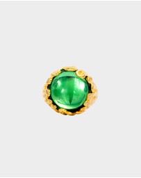 Sunday Stephens - Emerald Dumbo Ring