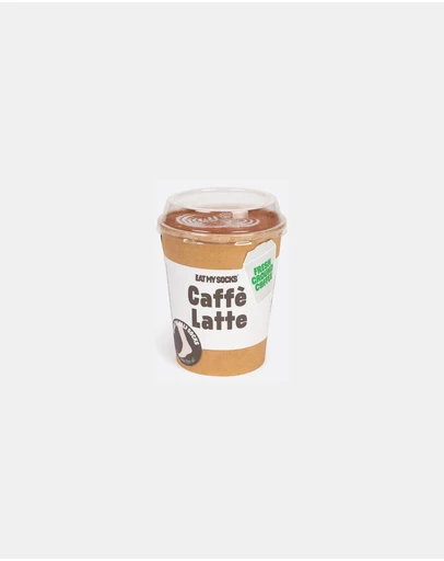 EAT MY SOCKS - Socks Caffe Latte