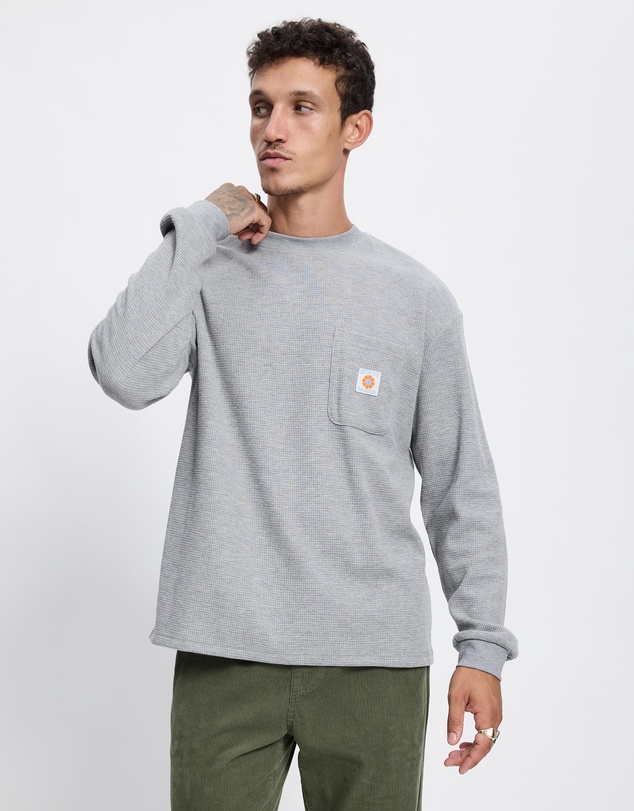 Rhythm - Vintage Pocket LS Waffle T-Shirt