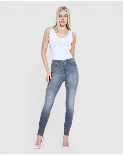 GUESS - Eco Shape Up High-Rise Skinny Jeans