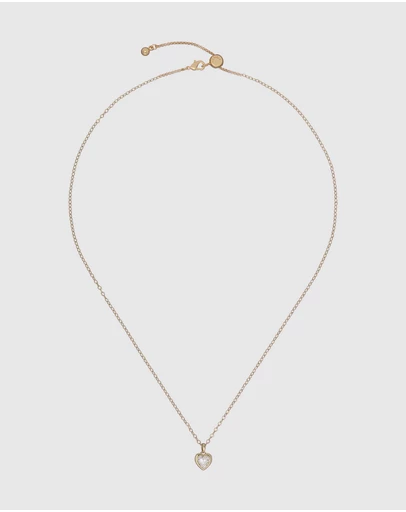 Ted Baker - HANNELA: Crystal Heart Pendant Necklace
