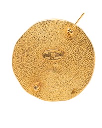 Pre-Loved by Azura Reborn - Pre-Loved Gold Plated 31 Rue Cambon Coin Brooch