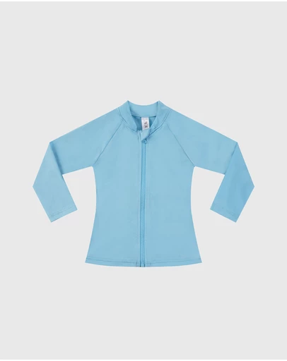 Aqua Blu Kids - Stepping Stones Lone Sleeve Rash Vest - Babies
