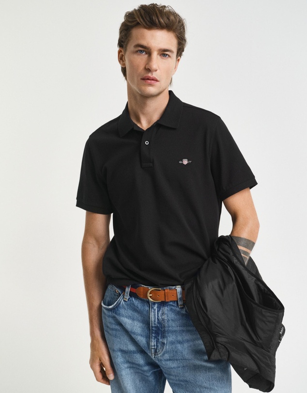 Gant - Regular Fit Shield Piqué Polo Shirt