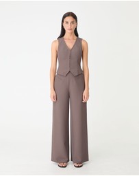 Forcast - Dakota Basque Waist Pants
