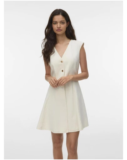Vero Moda - Malle Buttoned Mini Dress