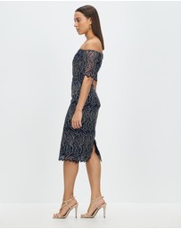Romance by Honey and Beau - Lolita Off The Shoulder Dress