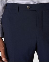 Politix - Wool Blend Regular Stretch Premium Tailored Pant