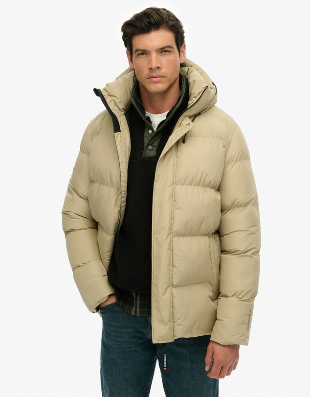 Superdry - Hooded 5 Baffle Sports Puffer