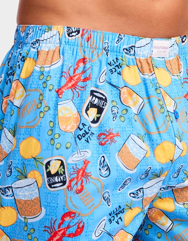 Mitch Dowd - Mitchdowd La Dolce Vita Cotton Boxer Shorts 3 Pack