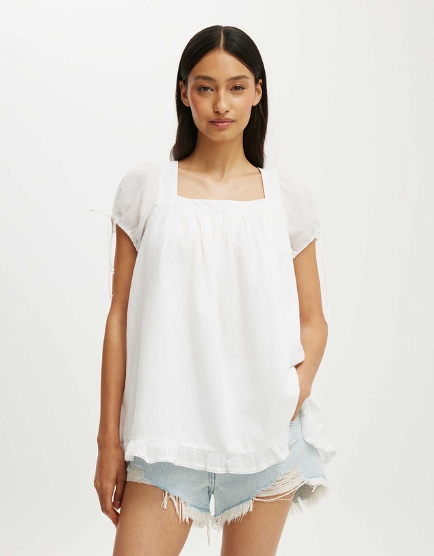 Cotton On - Eliza Babydoll Tunic Top