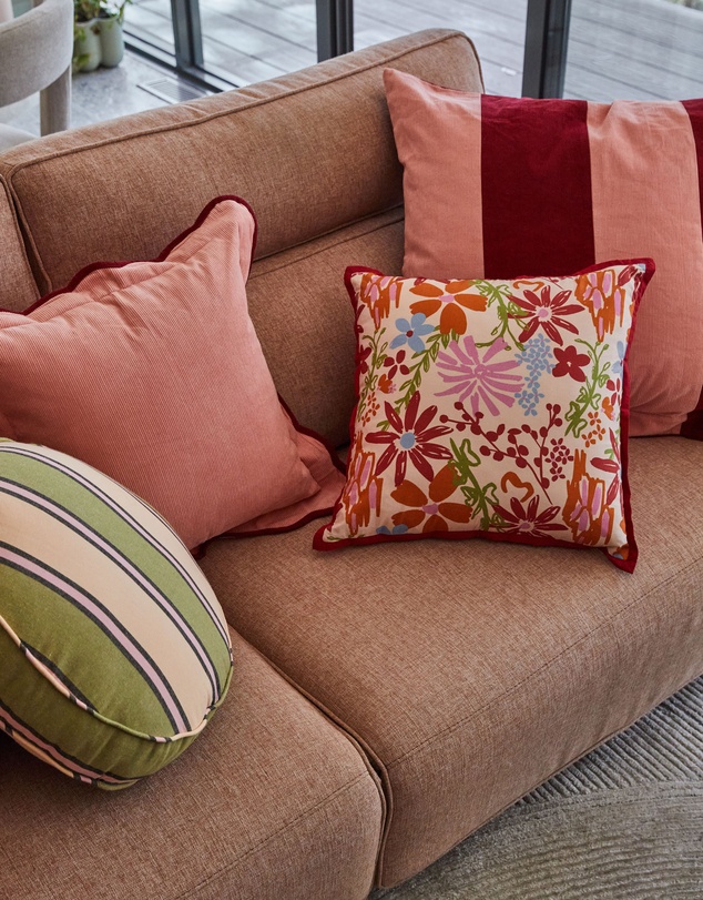 Mosey Me - Winter Garden Square Cushion Cover