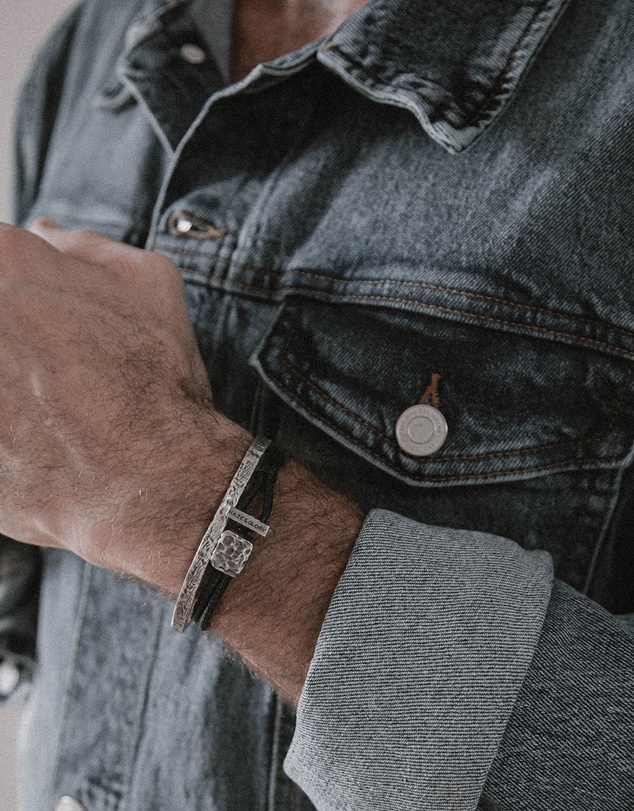 Haze & Glory - ICONIC EXCLUSIVE - Daily Dan Leather Bracelet