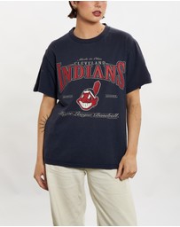 Vintage by The Real Deal - Pre Loved - Vintage MLB Cleveland Indians Tee