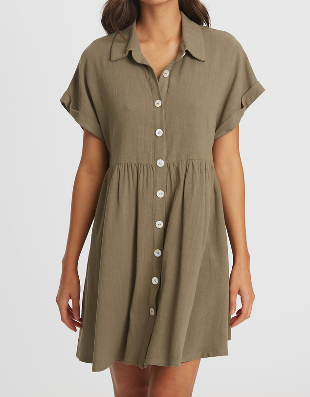 The Fated - Maribelle Shirt Dress