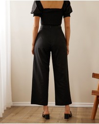 Atmos&Here - Hyacinth Linen Blend Pants