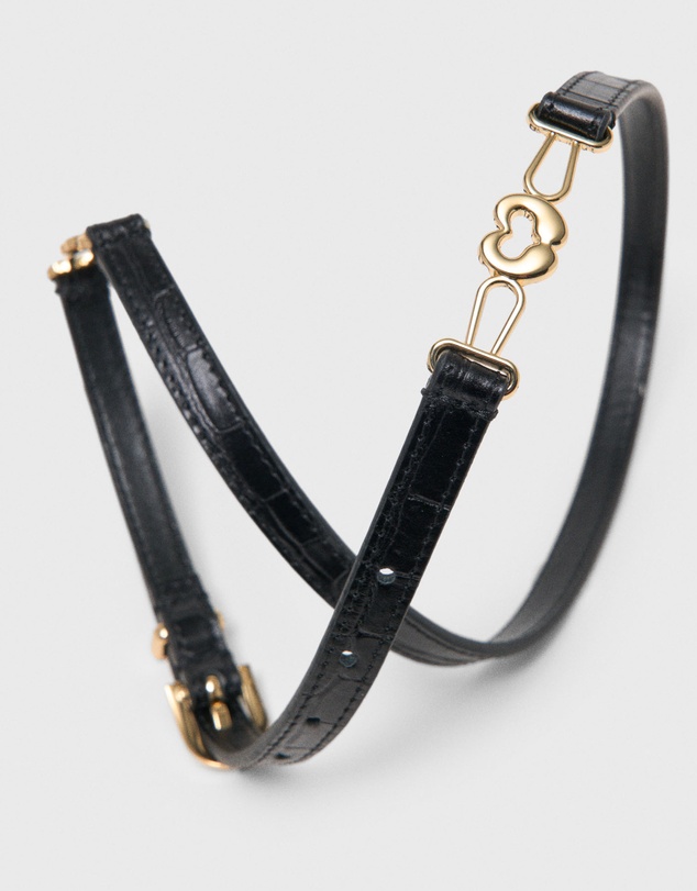 Maje - A Mini Mors Croc Belt