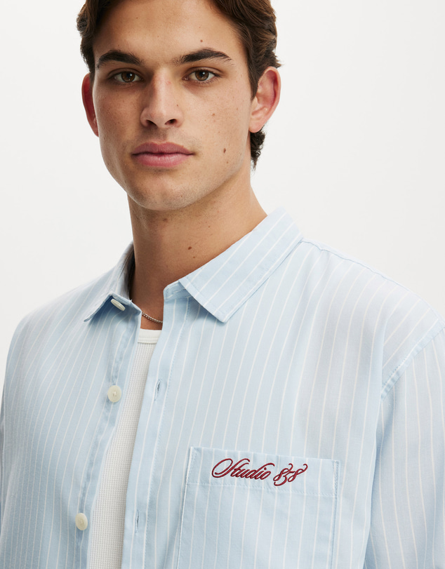 Cotton On - Bedford Long Sleeve Shirt