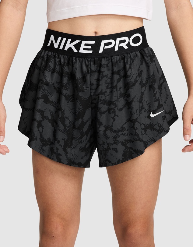 Nike - Nike Pro Dri-FIT 2-in-1 Knit Shorts - Teens