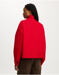 Cotton On - Arlo Funnel Neck Jacket