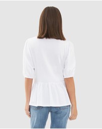 Ripe Maternity - Nadia Peplum Top