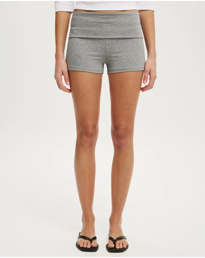 Cotton On - Maple Foldover Micro Shorts