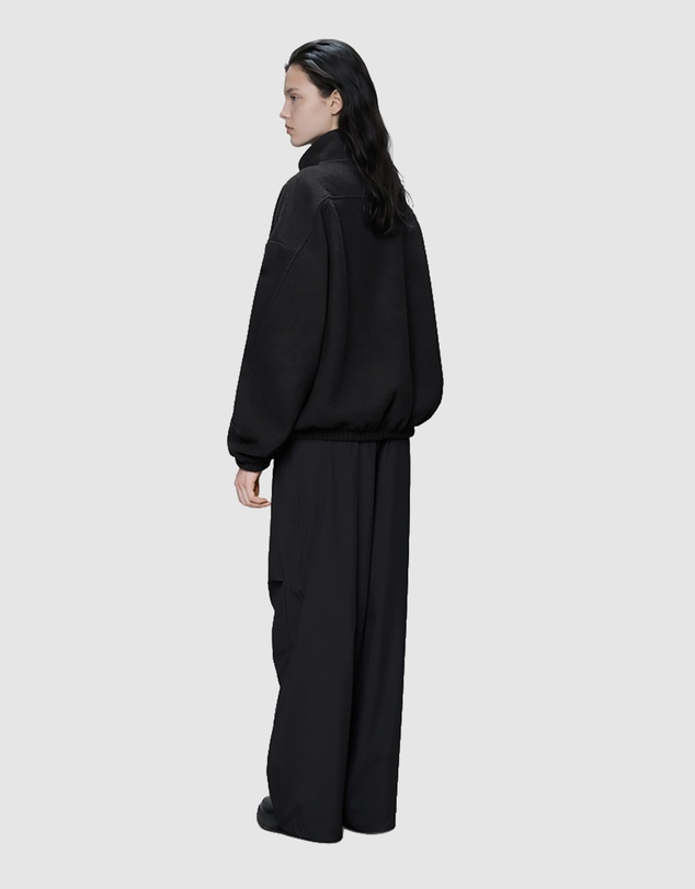 RAINS - Women's Fleece Zip Jacket Black