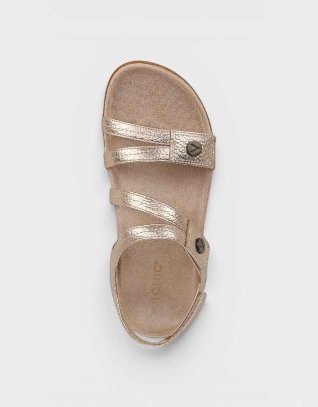 Vionic - Essie Strappy Sandal - Bronze