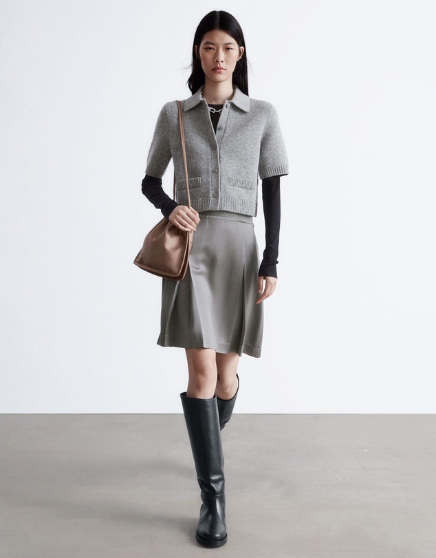 & Other Stories - Knitted Short-Sleeve Cardigan