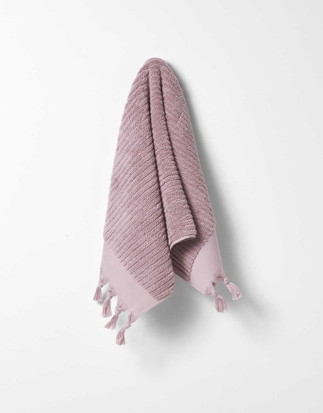 Aura Home - Paros Rib Bath Towel Set