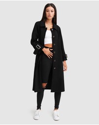 Belle & Bloom - Shore To Shore Belted Wool Coat