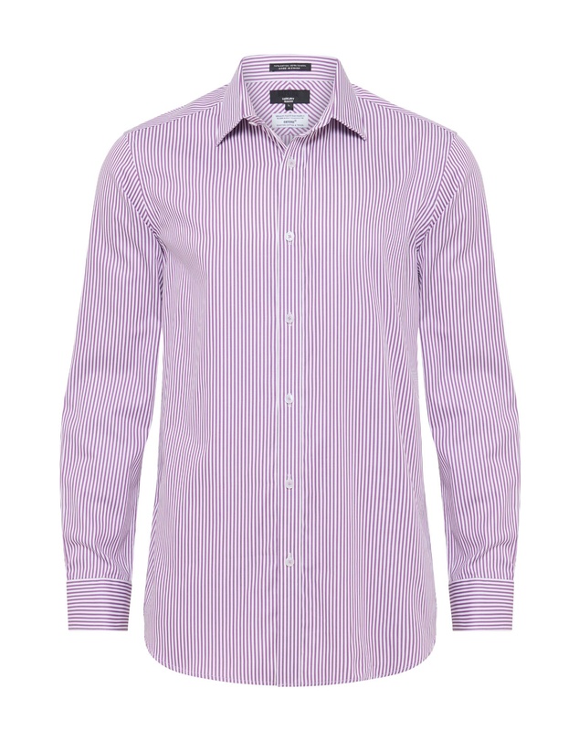 Oxford - Beckton Stripe Slim Fit Luxury Shirt