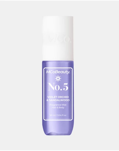 MCoBeauty - Fragrance Mist Hair & Body 90ml - No.5 (Violet Orchid & Sandalwood)