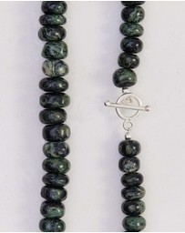 JUJU & CO - Green Jasper Necklace