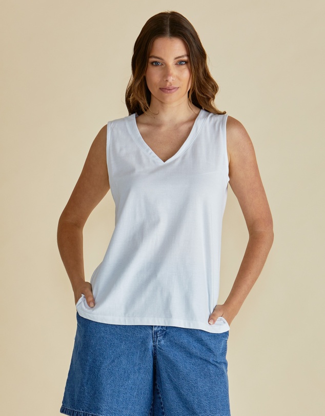 Betty Basics - Trinity V-Neck Tank