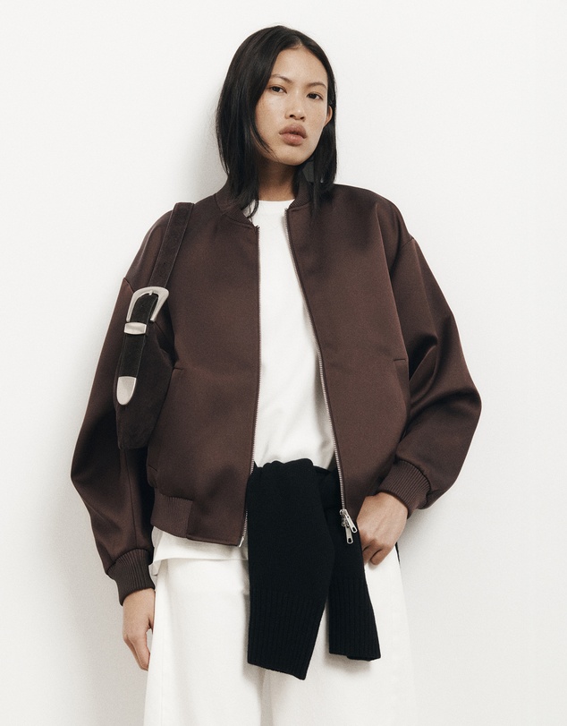Witchery - Satin Bomber Jacket
