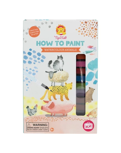 Tiger Tribe - How to Paint Watercolour Animals