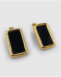 Izoa - Iris Stud Earrings