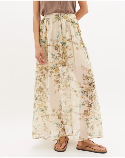 Amelius - Florian Printed Maxi Skirt