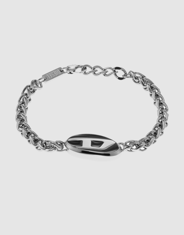 Diesel - Steel Silver Tone Bracelet